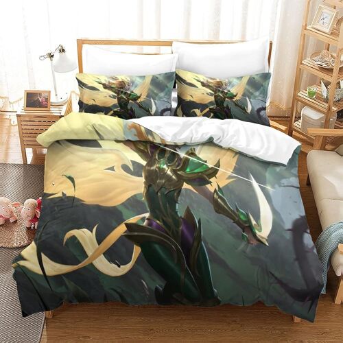 Gamers Housse De Couette, Motif Imprim¿¿ En D De Th¿¿Me Kayle Parures De Lit,Ensemble De Literie Avec Taies D'oreiller, Pour Adultes Et Enfants King£¿Xcm