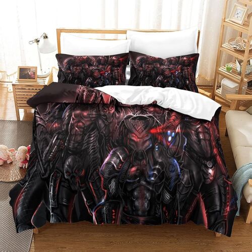 Predator Housse De Couette, Parure De Lit Movie Posters Avec Taies D'oreiller,Pour D¿¿Co Chambre Adulte Enfant Double£¿Xcm£©