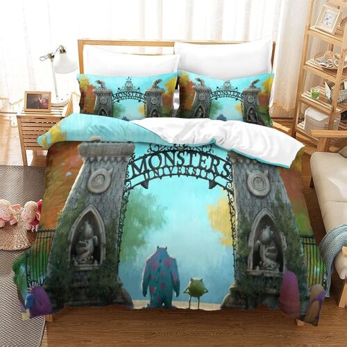 Housse De Couette Monster University D Ensembles,Parure De Lit Et Taies D'oreiller Motif Cartoon,Housse De Couette Adulte Enfants King£¿Xcm£©