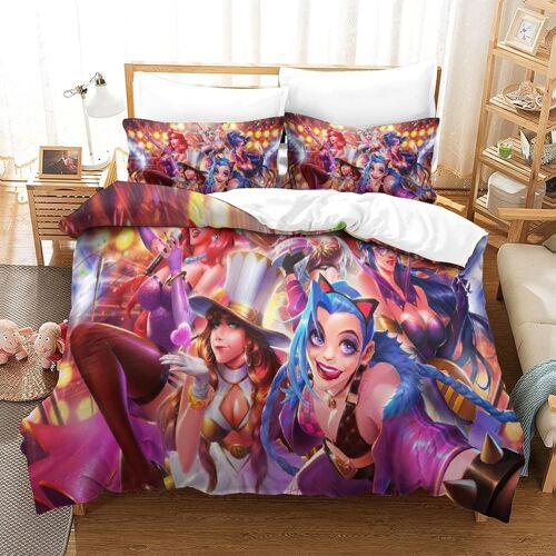 Gamers Ensemble Housse De Couett Imprim¿¿ D Et Taie D'oreiller ,Ultra Doux Microfibre Hypoallerg¿¿Nique £¬Pcs£¬Ensemble Housse De Couette Avec Fermeture ¿¿