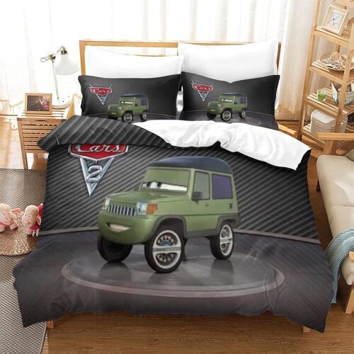 Cars Housse De Couette En D Sur Le Th¿¿Me De Axelrod Parure De Lit Pi¿¿Ces En Microfibre Style Avec Taie D'oreiller Single£¿Xcm£©