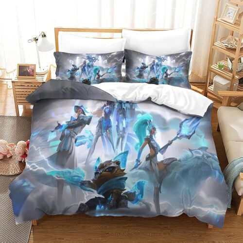 Housse De Couette Game Characters, Parure De Lit D Game Wallpapers Housse De Couette Microfibre,Housse De Couette Avce Taies D'oreiller King£¿Xcm£©