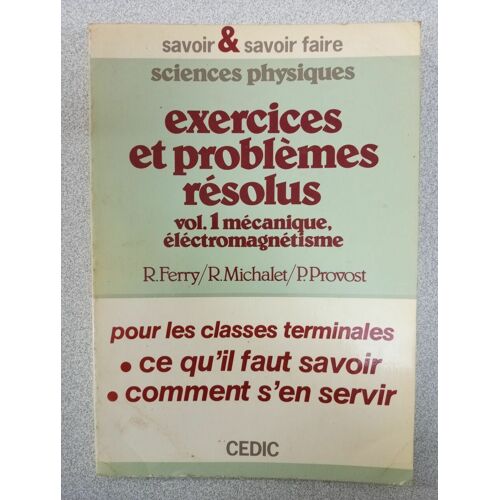 Exercices Et Problèmes Résolus