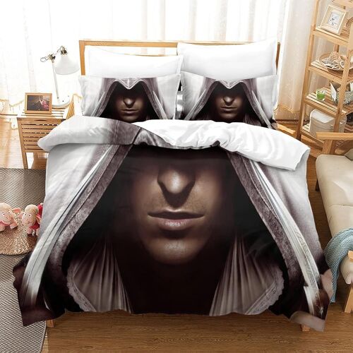Assassin's Creed Ensembles De Housse De Couette Games Character D Ensembles De Literie Microfibre Parure De Lit King¿Xcm¿