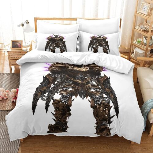 Transformers Autobot Impression En D Housse De Couette£¬Couette Microfibre Avec Fermeture Eclair Enfants Adultes£¬Robot Movie Ensemble De Housse