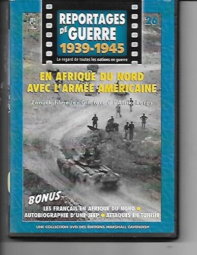 Reportages De Guerre N° 26 - En Afrique Du Nord Avec L'armée Américaine