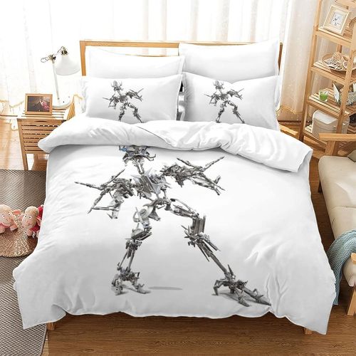 Transformers Impression En D Housse De Couette£¬Couette Microfibre Avec Fermeture Eclair Enfants Adultes£¬Decepticons Ensemble De Housse De C Oue