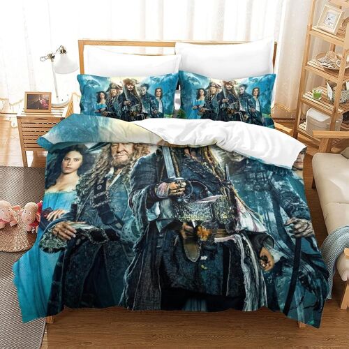 Johnny Depp Impression En D Parure De Lit De Housse£¬Pour Adulte Adolescents£¬ Pi¿¿Ces Housses Pour Couettes Respirant Fermeture Eclair Avec Taie
