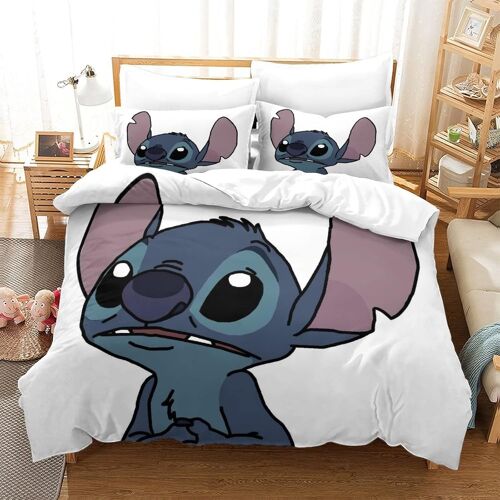 Stitch Impression En D Parure De Couette Avec Fermeture Eclair Housse De Couette Respirante£¬Pour Tout Le Monde£¬ Housse De Couette Avec Taie D'o