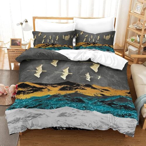 D'or Sets De Housse De Avec Fermeture Eclair Couettes Adulte Parure De Lit Pi¿¿Ces Pour En Microfibre R¿¿Versible Gar? On Fille Ensemble De Literie Ave