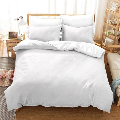 Rose Housse De Couette Avec Couette Microfibre Avec Fermeture Eclairadulte Enfants Adultes Ensemble De Housse De C Ouette Ensemble De Literie Avec Tai