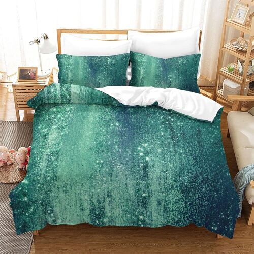 Bleu Sets De Housse De Avec Fermeture Eclair Couettes Adulte Parure De Lit Pi¿¿Ces Pour En Microfibre R¿¿Versible Gar? On Fille Ensemble De Literie Ave