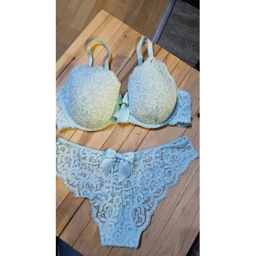 Soutien-Gorge Etam Bleu Vert Clair 90d