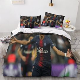 Kylian Mbappe Sets De Housses De Couettes D, Pi¿¿Ces Imprim¿¿ Ensemble De Literie Avec Housses De Couettes Et Taie D'oreiller Microfibre Avec Fermeture