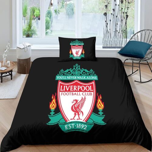 Liverpool Housse De Couette Pi¿¿Ces Parure De Lit Enfant Motif D Microfibre Housse Couette Avec Fermeture ¿¿Clair- Sets De Housse Couette Avec T
