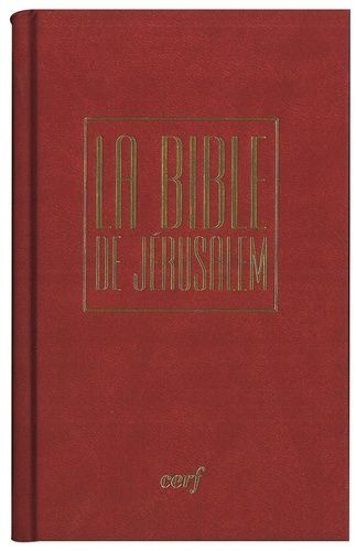 La Bible De Jérusalem - Etui Poche, Relié Rouge