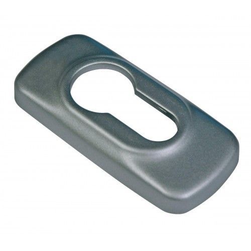 Rosace entrée de cylindre - pour béquilles Horus et Héra - gris RAL 7016 granité FAPIM