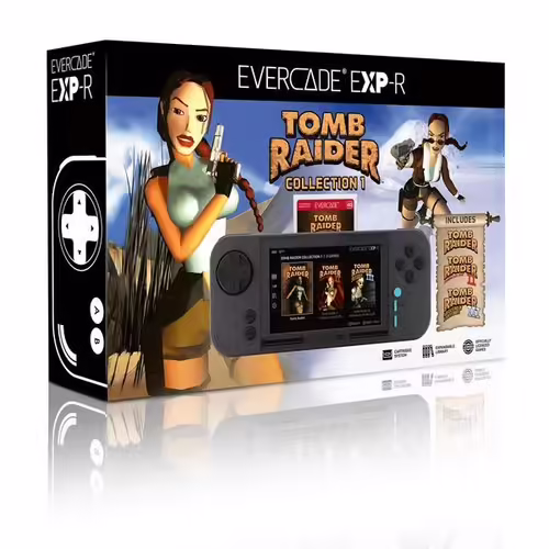 Evercade EXP-R Tomb Raider 1-2-3 Rétro Gaming