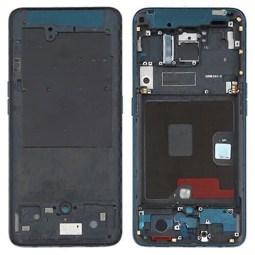 Cadre Central De Réparation Pour Téléphone Oppo Reno/Reno 5g (Côté A) (Sans Logo) - Vert