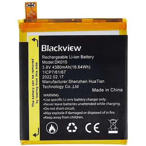 Pour Blackview Bv9900 Pro/Bv9900 3.80v 4380mah Batterie Li-Ion Rechargeable (Encode : Dk015)