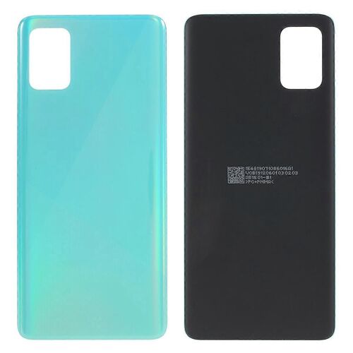 Coque Arrière De Batterie De Rechange Pour Samsung Galaxy A51 4g Sm-A515 (Sans Logo) - Bleu