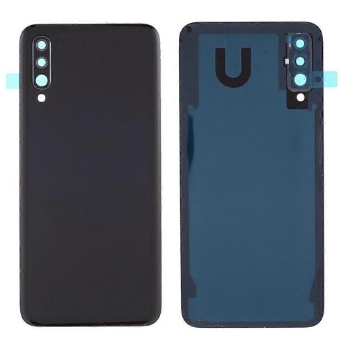 Boîtier De Batterie Avec Cache D'objectif Pour Samsung Galaxy A50/A505 - Noir
