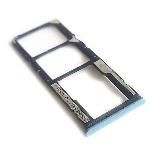 Support De Carte Sim Double Sim Et Carte Tf Pour Xiaomi Redmi Note 12 4g (Sans Logo) - Bleu