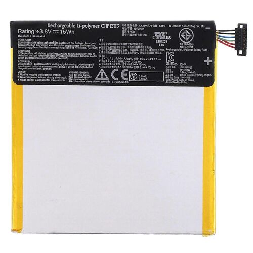 Batterie Li-Ion Rechargeable 3,80 V 3950 Mah Pour Asus Google Nexus 7 (2013) Me571kl (Code : C11p1303) (Sans Logo)