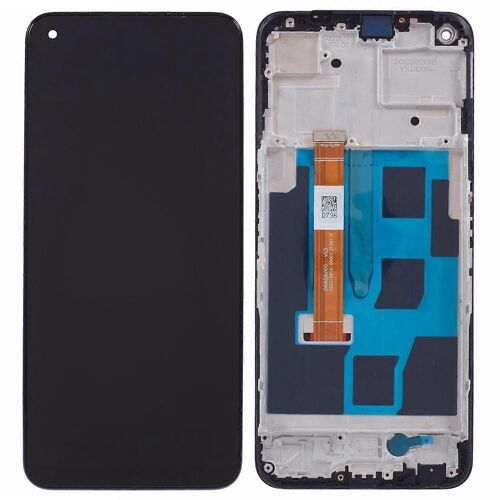 Écran Lcd Et Numériseur + Châssis (Sans Logo) Pour Oneplus Nord Ce 2 Lite 5g Grade B