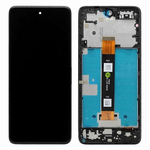 Écran Lcd Et Numériseur Oem De Qualité S Pour Tcl 50 Xe 5g + Cadre (Sans Logo)