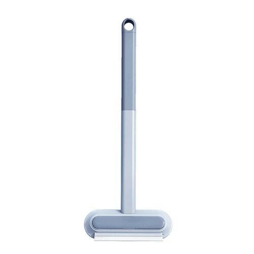 Grattoir À Poils De Chien De Chat De Compagnie Avec Petite Brosse Brosse À Poussière De Nettoyage De Vitres Multifonctionnelle Pour Salle De Bain À La Maison