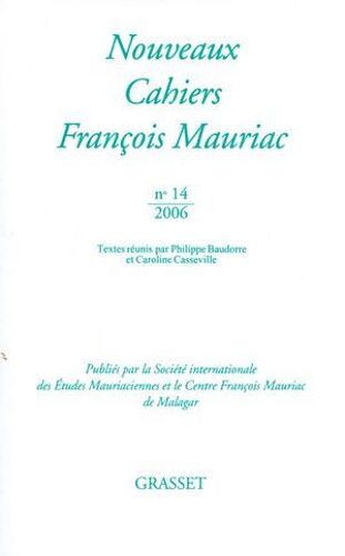 Nouveaux Cahiers François Mauriac N°14