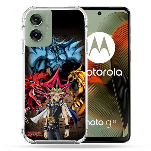 Coque Renforcée Pour Motorola G55 5g Manga Yu Gi Oh