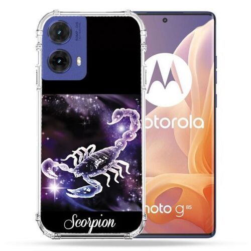Coque Renforcée Pour Motorola G85 5g Signe Zodiaque 2 Scorpion