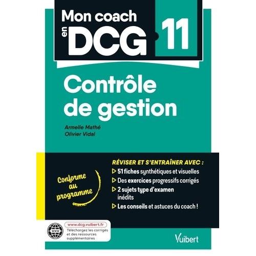 Mon Coach En Dcg 11 Contrôle De Gestion