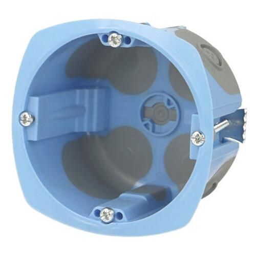 Boite encastrement 1 poste, prof. 50mm, lot de 100 Eur'ohm