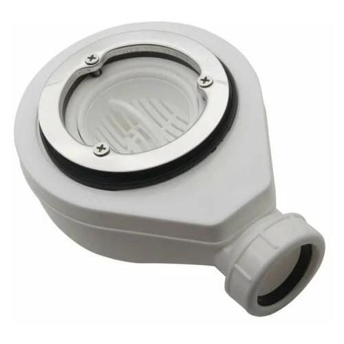 Bonde horizontale sans capot Ø90 DONA pour receveurs de douche