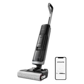 Dreame H14 Pro Aspirateur Laveur Sec Et Humide, Design Plat à 180°, Nettoyage de la Brosse à 60 °C, Séchage en 5min, Distribution Automatique de la Solution, Contrôle par Application, 18 kPa
