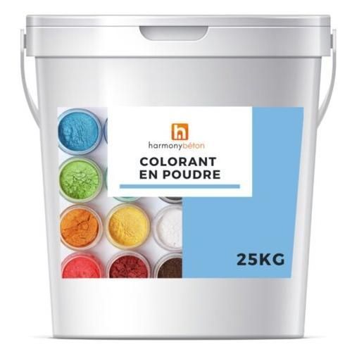 - Colorant en poudre - 25 kg - Harmony Béton - Ocre rouge