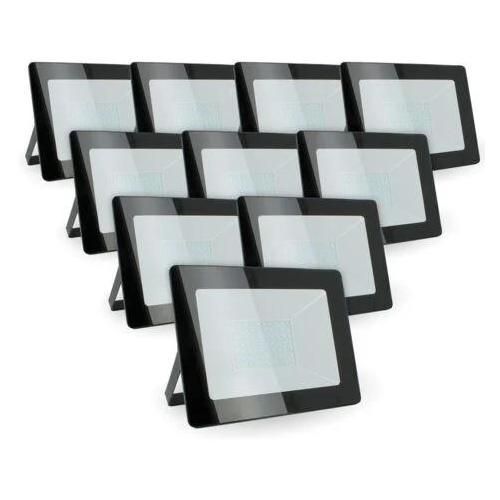 Lot de 10 projecteurs LED 50W IP65 extérieur Température de Couleur: Blanc Chaud 3000K