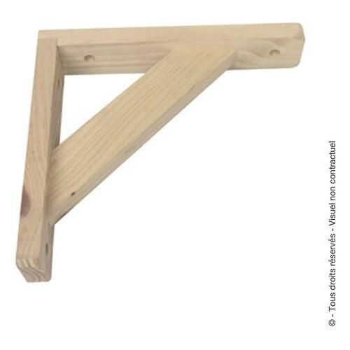 Console bois Pratic Longueur x Hauteur (mm) : 150x135