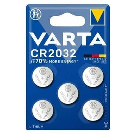 Varta Blister avec 5 x CR2032 Lithium 3.0 V - 230 mAh (06032 101 415)