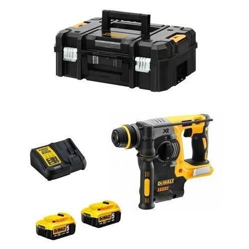 Perforateur DEWALT DCH273P2T SDS-Plus 3 modes 18 V Li-ion (2 x 5 Ah) Moteur sans charbon