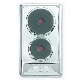 Airlux AT320IX - Table de cuisson électrique - 2 plaques de cuisson - Niche - largeur : 25.5 cm - profondeur : 48 cm - acier inoxydable