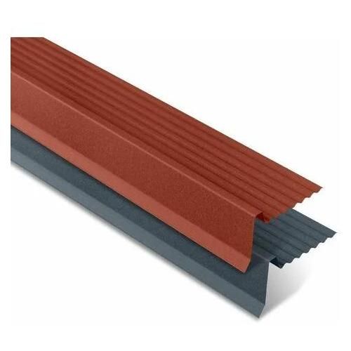 Rive ajustable pour tôle tuile BACACIER Tuile R® Coloris: Anthracite mat - Dimension: 1200 mm Longueur