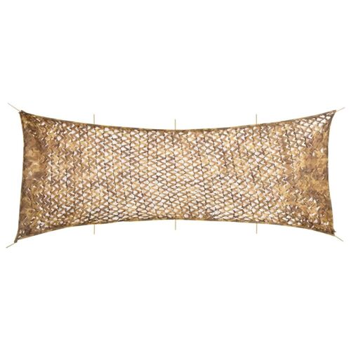 Vidaxl Filet De Camouflage Avec Sac De Rangement 833x297 Cm Sable