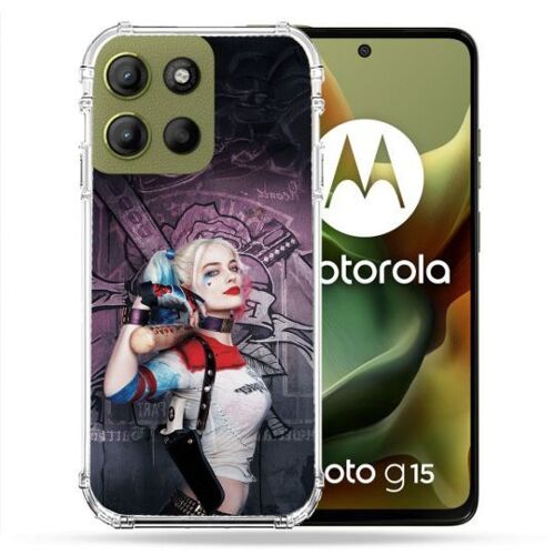 Coque Renforcée Pour Motorola G15 Harley Quinn Batte