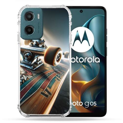 Coque Renforcée Pour Motorola G05 / E15 Planche Skate