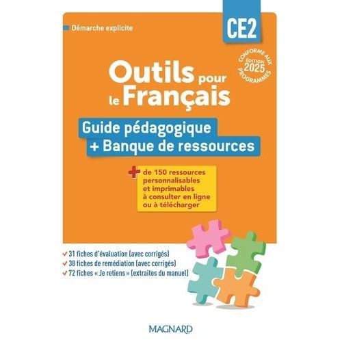 Outils Pour Le Français Ce2 - Guide Pédagogique + Banque De Ressource