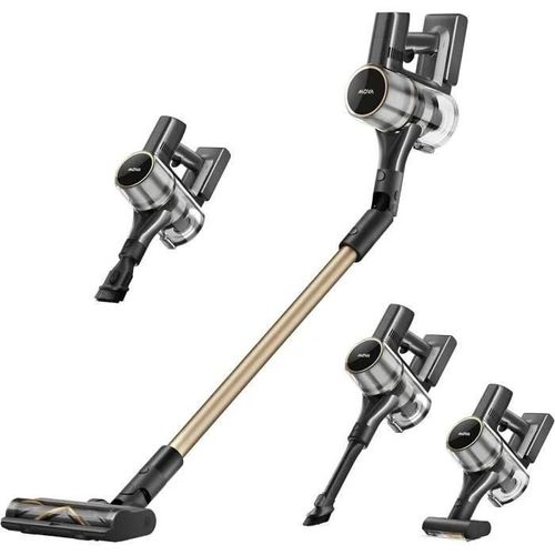 MOVA S5 Sense Aspirateur Balai Sans Fil - 190 AW, 90 min Autonomie, Filtration 99,9%, Brosse Multisurface - Doré